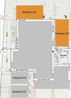 Stellplätze/Technikraum - 3 Zimmer Etagenwohnung in Ebersberg (Landkreis)
