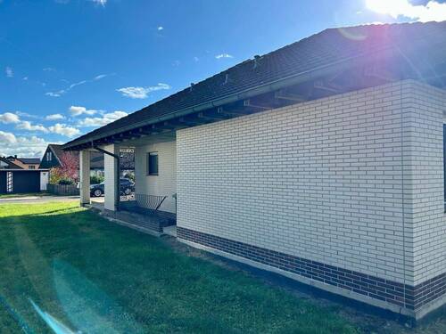 Nordansicht mit Kelleraußentreppe - 