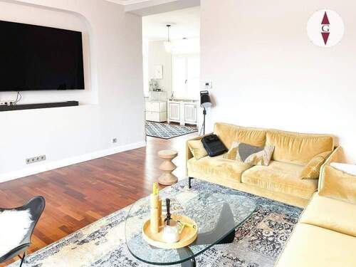 1-601 Wohnzimmer (5).jpg - 3 Zimmer Etagenwohnung zum Kaufen in Baden-Baden