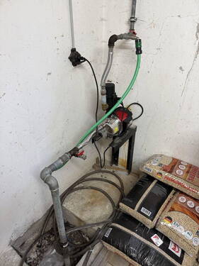 Grundwasserpumpe für Garten - 