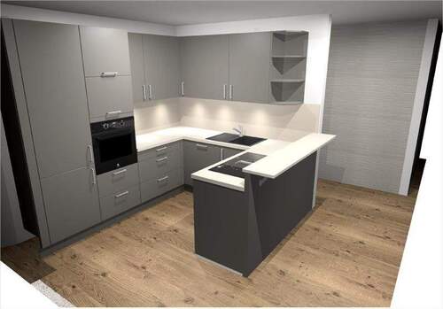 Einbauküchenansicht - 