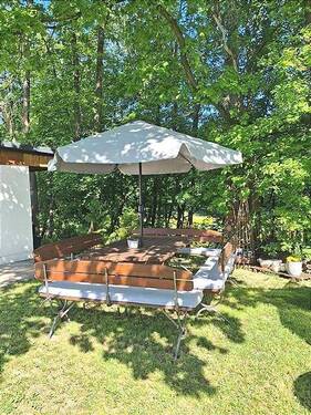 Sitzplatz im Garten - 