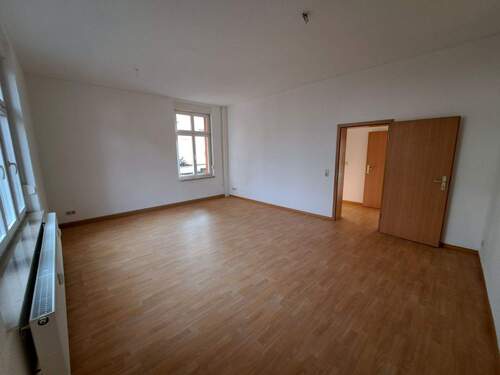 Wohnzimmer - Etagenwohnung mit 79,00 m² in Groitzsch zur Miete