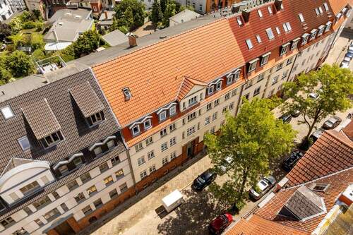 Luftansicht - 2 Zimmer Etagenwohnung zum Kaufen in Schwerin