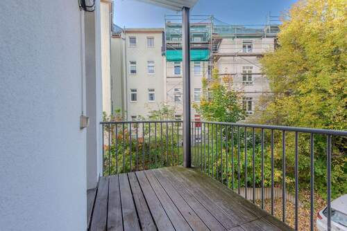 Balkon - Etagenwohnung mit 74,70 m&sup2; in Chemnitz zur Miete