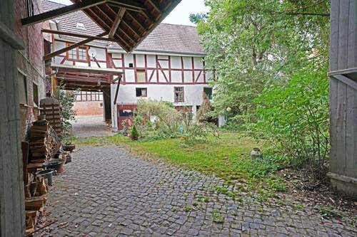 Blick aus Scheune - 