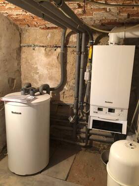 Gasheizung W-Wasserspeicher - 