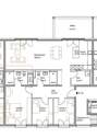 4-Zimmer-Wohnung Grundriss - 