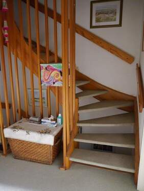 Treppe 1. OG zum DG - 