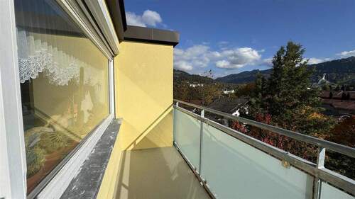 Süd-Ost-Balkon - 2 Zimmer Etagenwohnung zum Kaufen in Garmisch-Partenkirchen