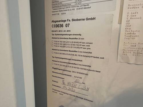 Heizung techn. Daten - 