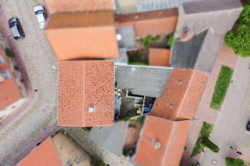 Luftansicht Stietzstr. 10 und Wallstr.36 - 