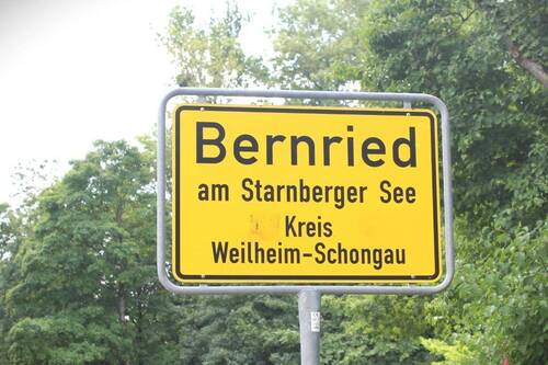 Ortsschild Bernried - Grundstück zum Kaufen in Bernried am Starnberger See