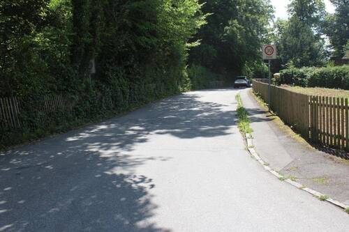 Straße zum Grundstück - Grundstück in Bernried am Starnberger See zum Kaufen