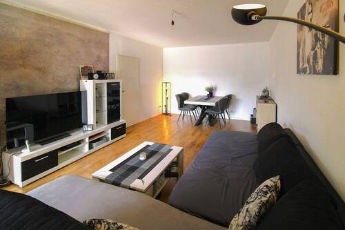 Wohnzimmer - 2 Zimmer Etagenwohnung zum Kaufen in Alsdorf