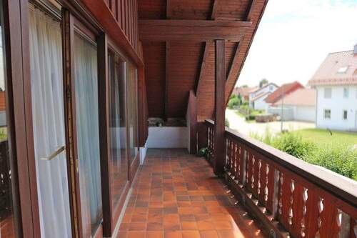 großer Balkon - 