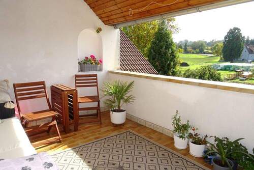 Loggia - Gemütliche Wohnung mit überdachtem Balkon