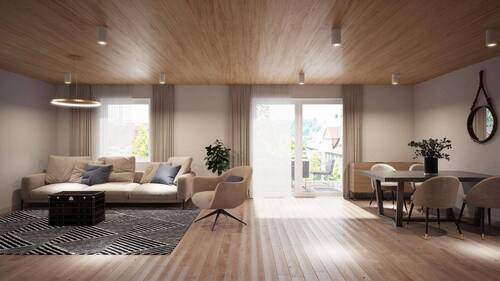 Wohnen Haus 1-4 Wohnung 8 I 12 - Citywohnen Murrgärten - Haus 3 oder 4 - 1.OG - Wohnung 08 mit 8,4m² Balkon