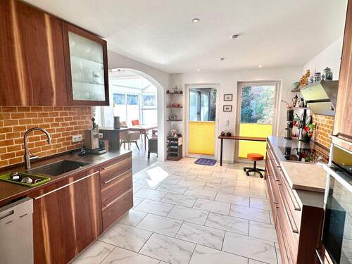 offen gestalteter Kochbereich - 