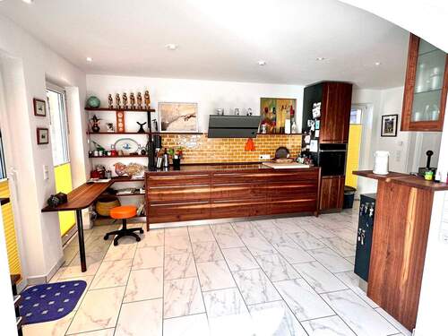 offen gestalteter Kochbereich - 