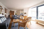 Wohnzimmer - 3 Zimmer Etagenwohnung zum Kaufen in Wangerooge