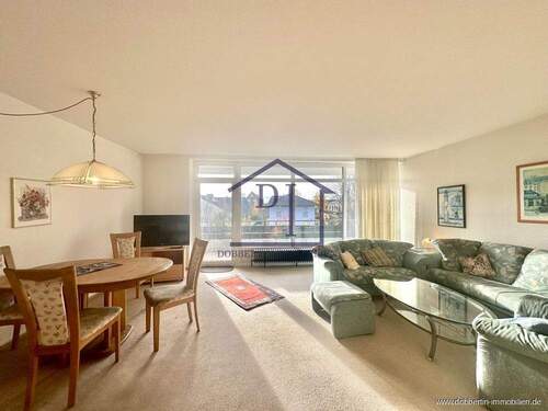 Wohnzimmer - 3 Zimmer Etagenwohnung zum Kaufen in Kellenhusen