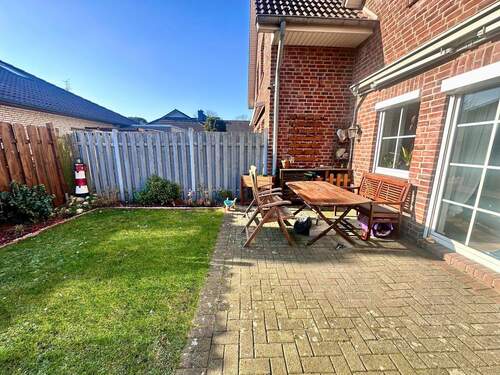 rückwärtiger Gartenbereich - 4 Zimmer Reihenmittelhaus zum Kaufen in Bad Zwischenahn