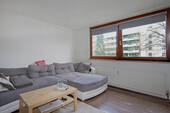 Wohnzimmer - 2 Zimmer Etagenwohnung zum Kaufen in Konstanz