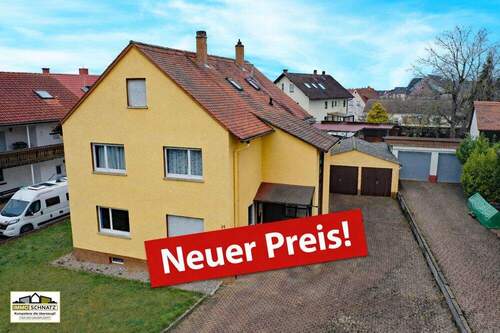 Neuer Preis - Neuer Preis! Erlenbach: Großzügiges Haus mit zwei Wohneinheiten