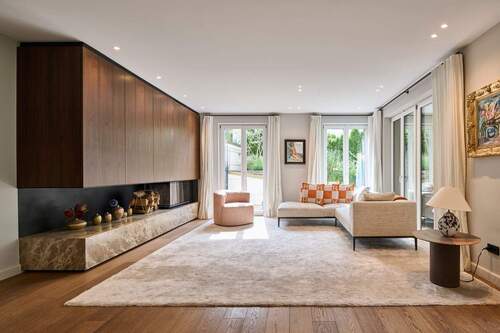 Wohnzimmer - Einfamilienhaus mit 620,00 m² in Grünwald zum Kaufen