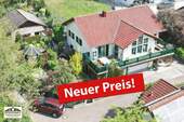 Haus - Neuer Preis: Wohnensemble mit Einfamilienhaus, vermieteter ELW & Gästehaus
