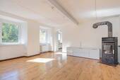 Wohnzimmer - 6 Zimmer Einfamilienhaus zum Kaufen in Todtmoos