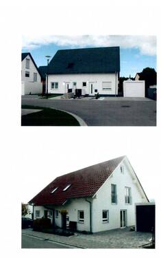 DHH Nr. 1+2 Ansicht Haustyp Variante 1 - DHH im Gemeindebereich Pentling