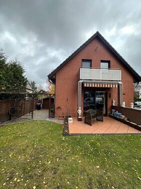 Terrasse - ! Provisionsfrei für Käufer ! Freies Haus in Berlin-Buckow - pfiffiger Grundriss !