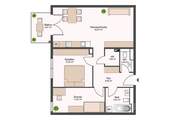 Wohnungsgrundriss - 