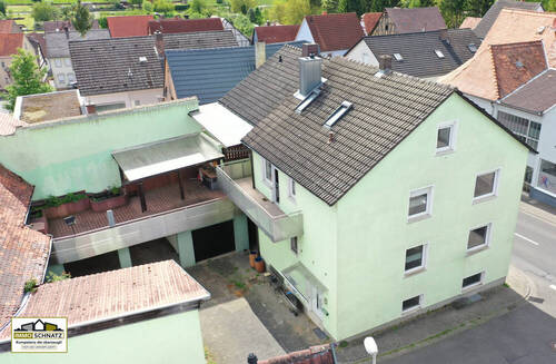 Ansicht - 1 Zimmer Mehrfamilienhaus, Wohnhaus in Röllbach