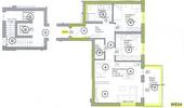 Grundriss WE4 - 3 Zimmer Etagenwohnung in Bad Orb