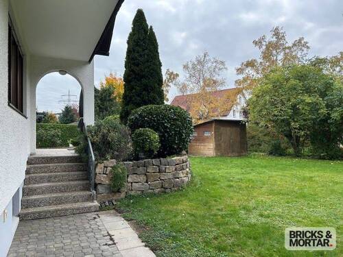 Zugang zur Terrasse Terrasse - 4 Zimmer Etagenwohnung in Affing / Mühlhausen