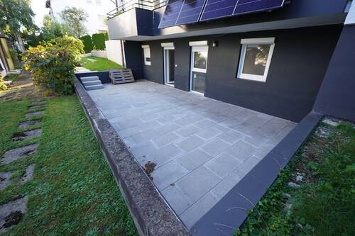 Terrasse - Wohnen in ruhiger Umgebung - Ihre neue 2-Zimmerwohnung in Biberach