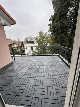 Terrasse - 3 Zimmer Etagenwohnung in Berlin