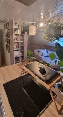 Küche/WZ - 2 Zimmer Etagenwohnung zur Miete in Ansbach