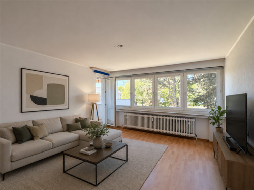 Wohnzimmer - virtually staged - 