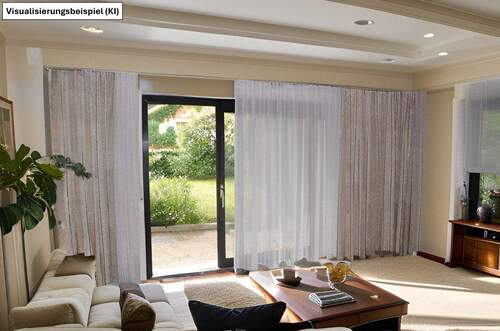 Wohnen als Einrichtungsbeispiel (von KI erstellt) - Einfamilienhaus mit 160,00 m&sup2; in Arzberg zum Kaufen