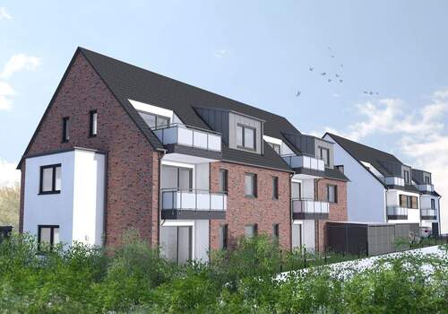 Rückansicht Haus 2 - 