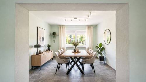 Möblierungsvorschlag Esszimmer - 