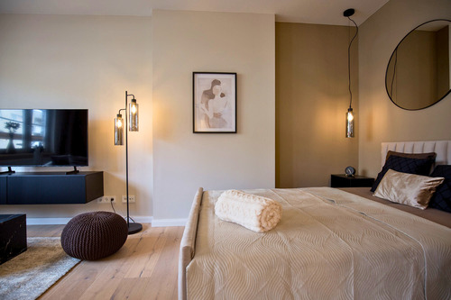 Beispielwohnung Schlafbereich - 