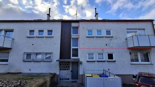 Wohnung von der Eingangsseite - 