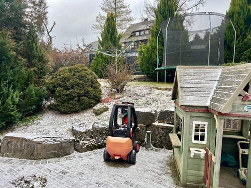 Terrasse Blick Richtung Garten - 