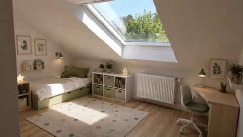 Schlafzimmer 2 - Virtual Staging - 