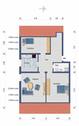 Grundriss Dachgeschosswohnung Salem-Weildorf - 
